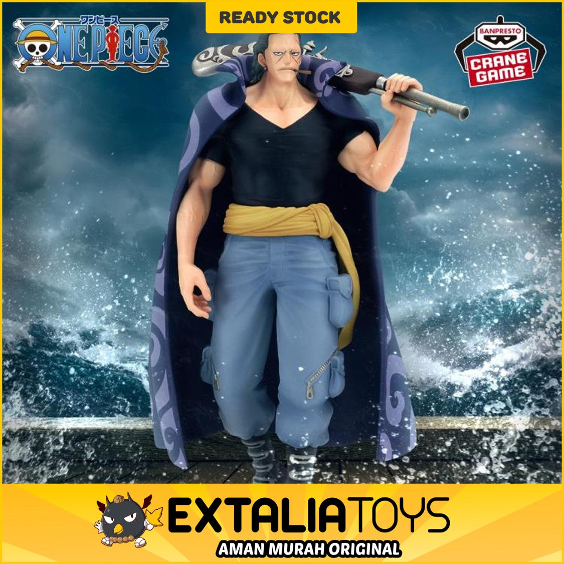 BANPRESTO FIGURE THE SHUKKO BENN BECKMAN - ONE PIECE BANPRESTO FIGURE THE SHUKKO BENN BECKMAN - ONE PIECE